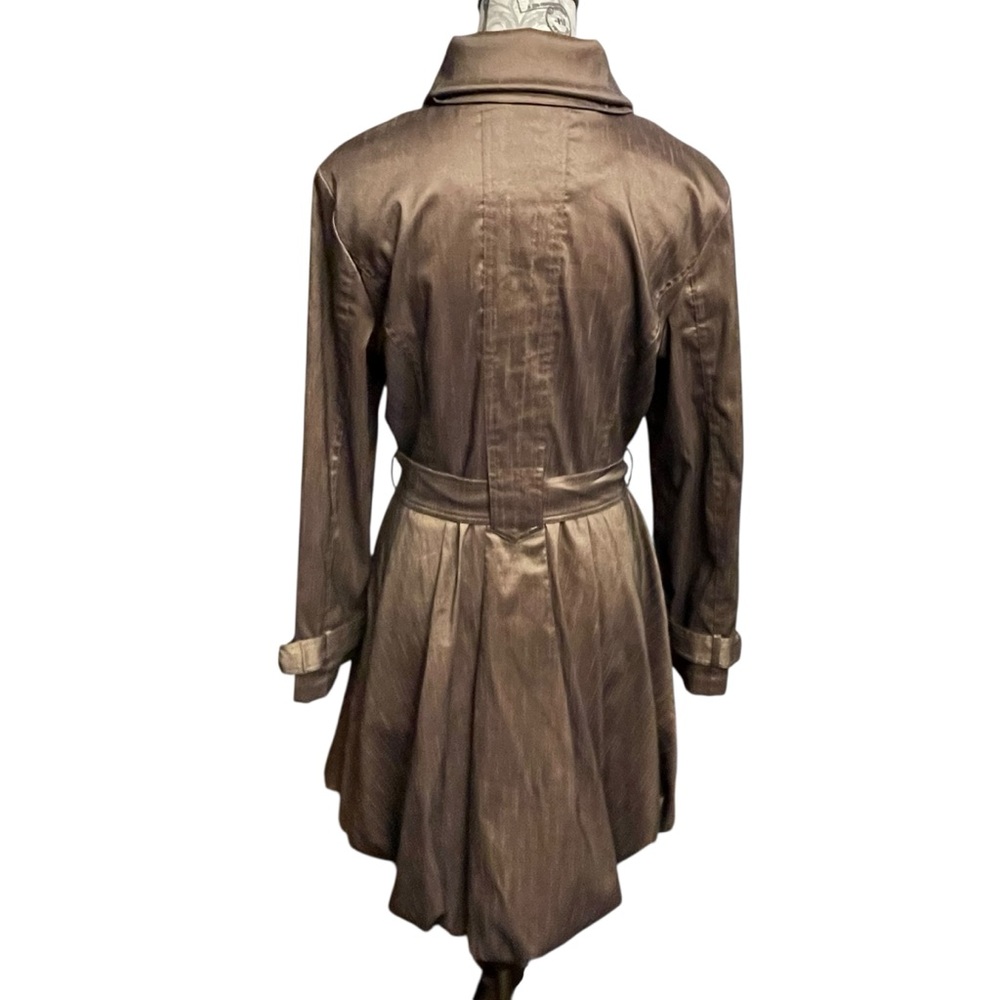 Chic Brown Trench Coat - Picture 3 of 6